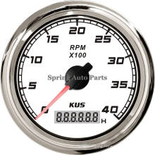 Sq 85mm Tachometer Rpm Meter 4000rpm with Backlight
